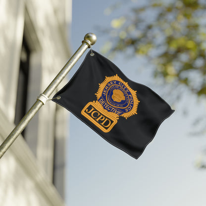 Jersey City PoliceDetective Badge Double-Sided Flag
