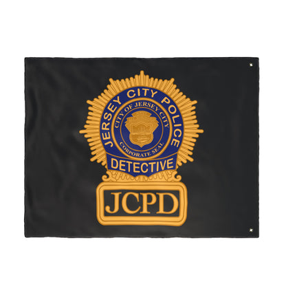 Jersey City PoliceDetective Badge Double-Sided Flag