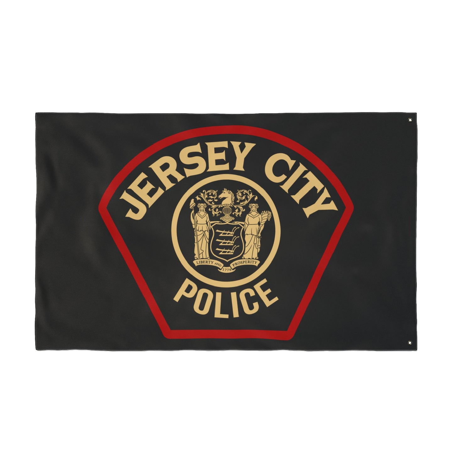 Jersey City Police Double-Sided Flag