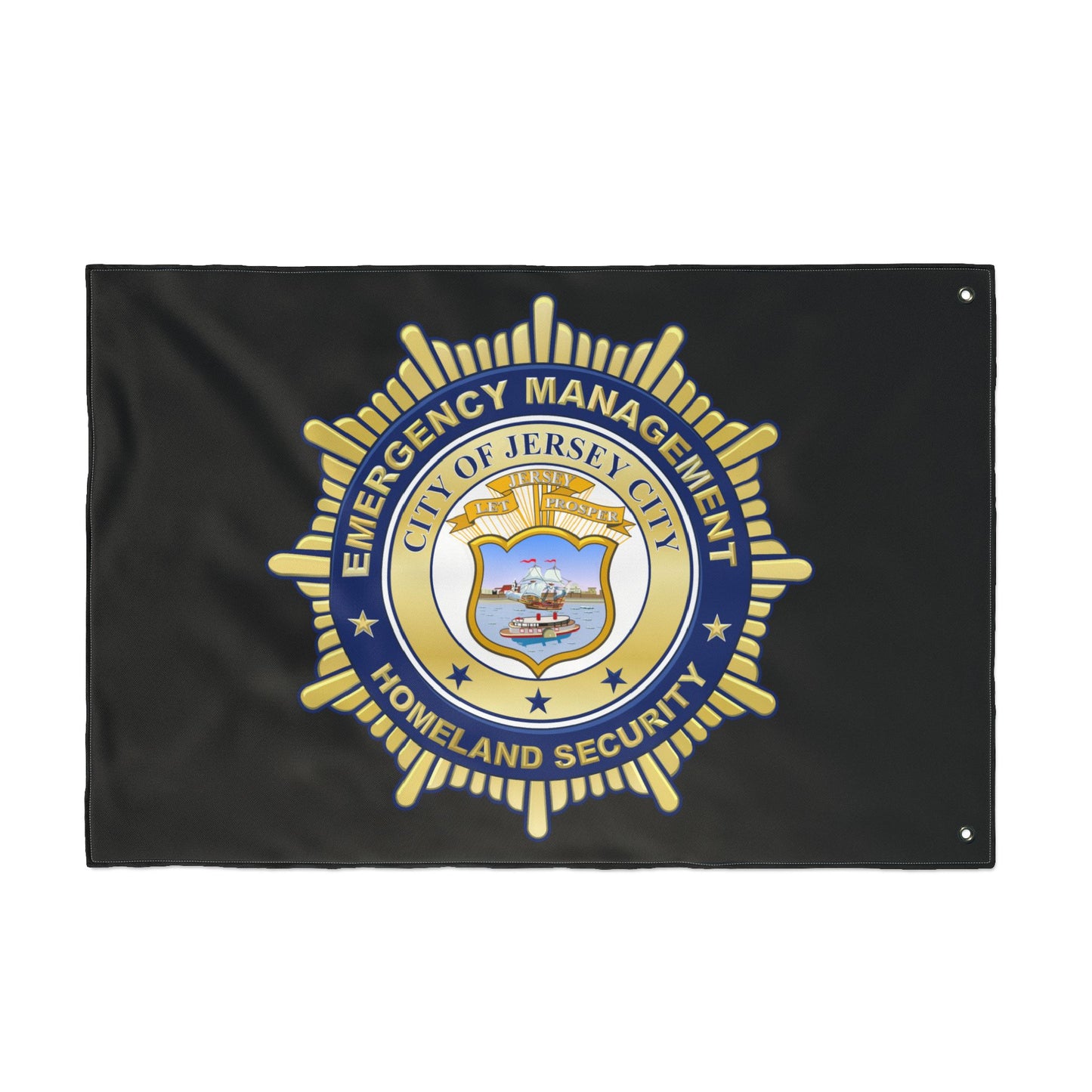 Jersey City Emergency Management Double-Sided Flag
