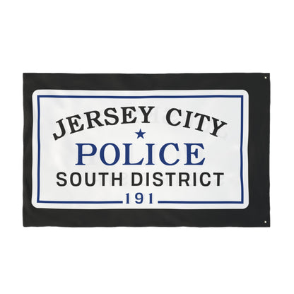 Jersey City Police South District Double-Sided Flag
