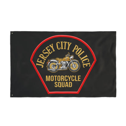 Jersey City Police Motorcycle Squad Double-Sided Flag