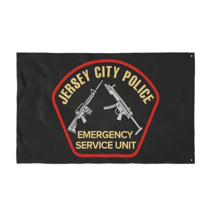 Jersey City Police Emergency Service Unit Current Patch Flag