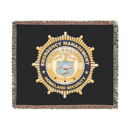 Jersey City Office of Emergency Management Woven Blanket