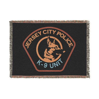 Jersey City Police K-9 Unit Woven Blanket