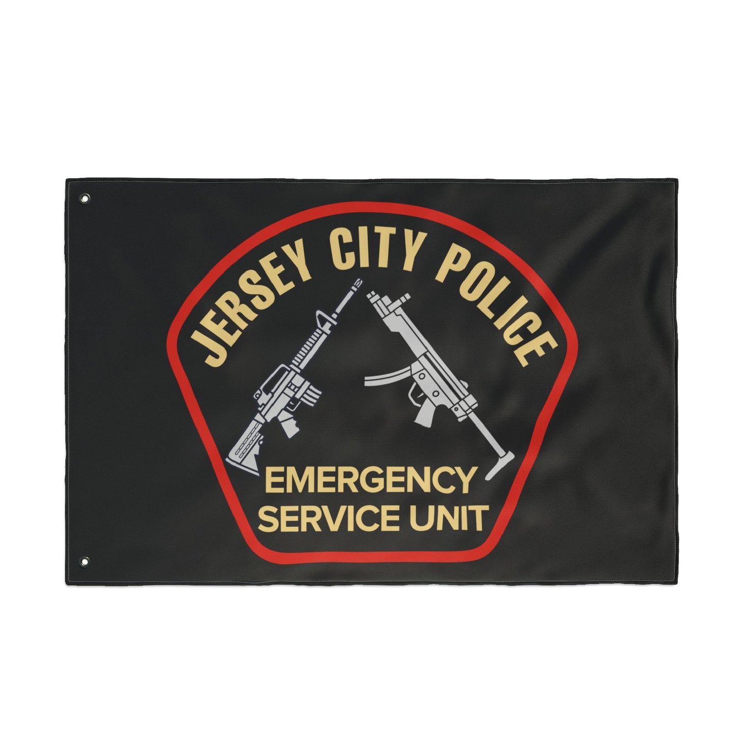 Jersey City Police Emergency Service Unit Current Patch Flag
