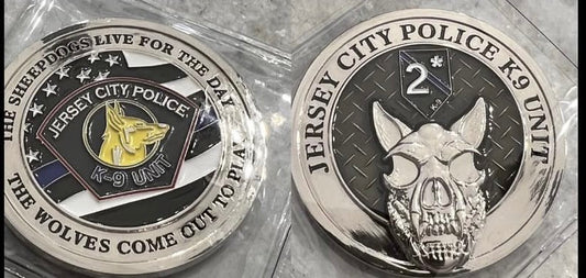 JCPD K9 Challenge Coin