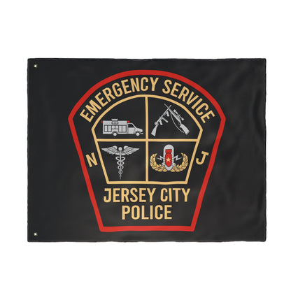 Jersey City Police Emergency Service Double-Sided Flag