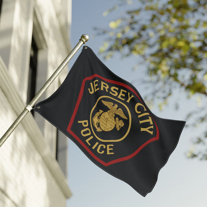 Jersey City Police Marines Double-Sided Flag