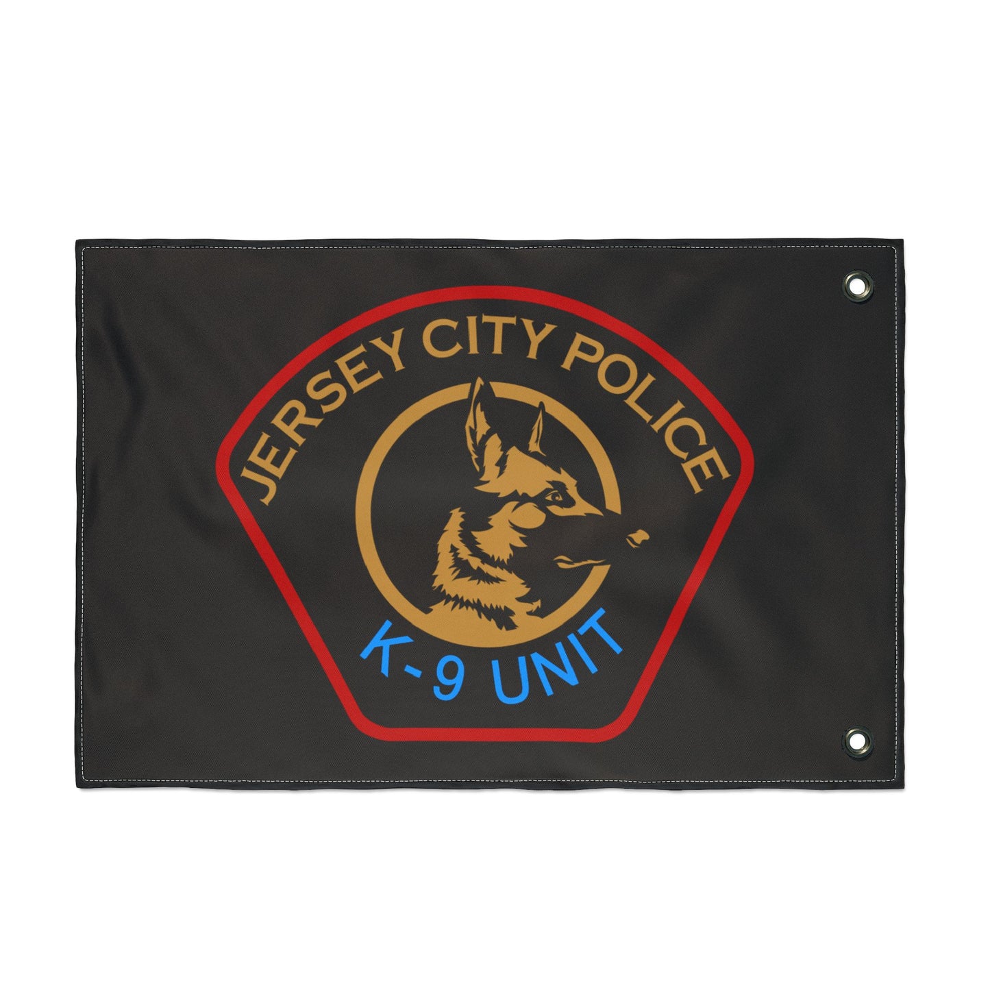 Jersey City Police K-9 Unit Flag