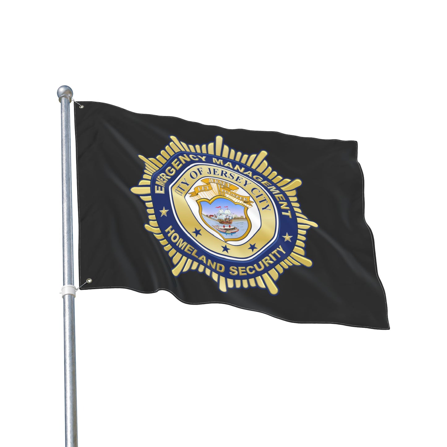 Jersey City Emergency Management Double-Sided Flag