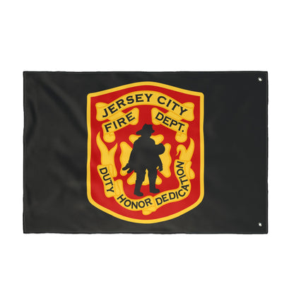 Jersey City Fire Dept. Double-Sided Flag