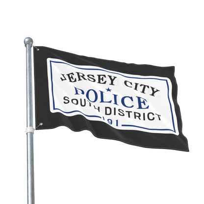 Jersey City Police South District Double-Sided Flag