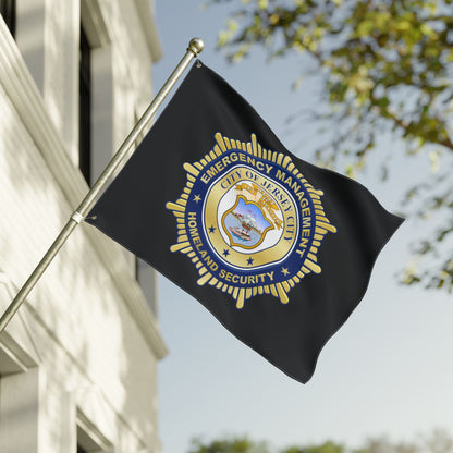 Jersey City Emergency Management Double-Sided Flag