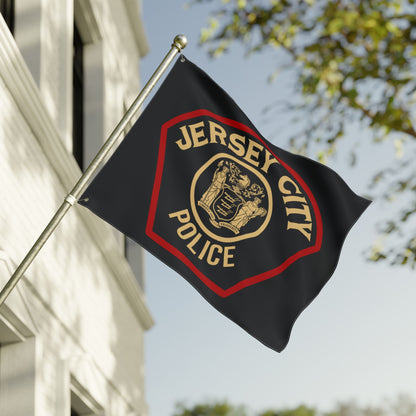 Jersey City Police Double-Sided Flag