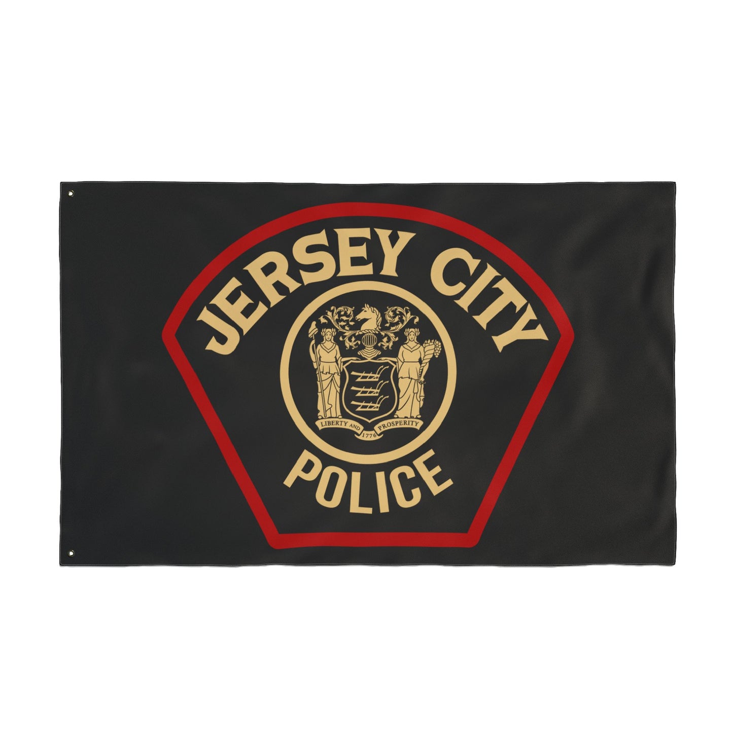 Jersey City Police Double-Sided Flag