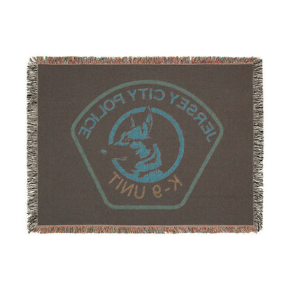 Jersey City Police K-9 Unit Woven Blanket