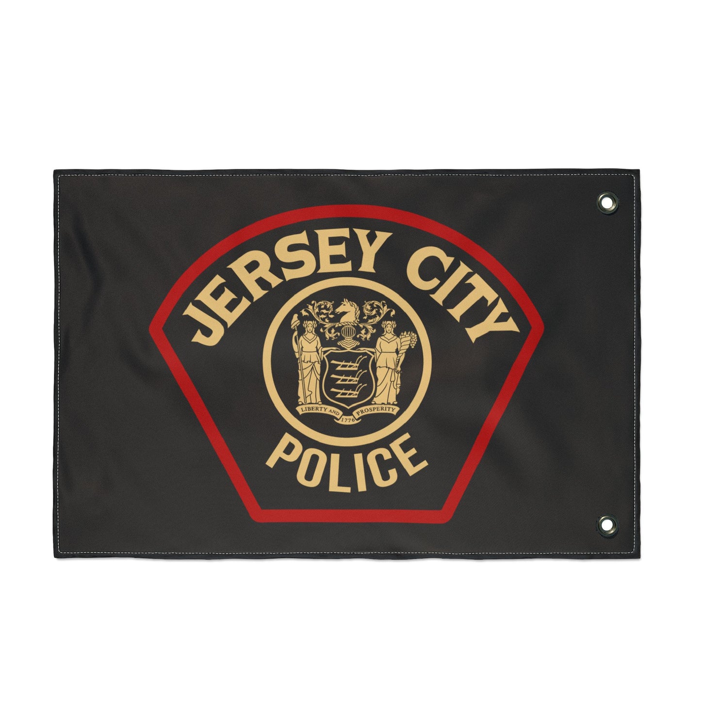 Jersey City Police Double-Sided Flag