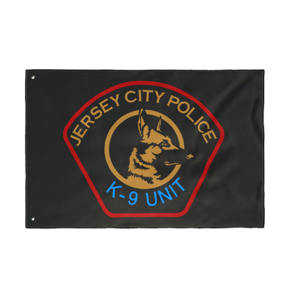 Jersey City Police K-9 Unit Flag