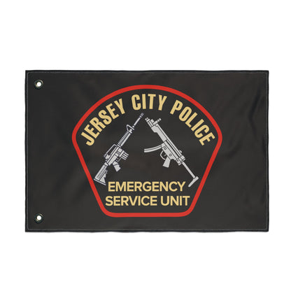Jersey City Police Emergency Service Unit Current Patch Flag