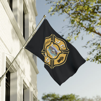 Jersey City Fire Department Double-Sided Flag