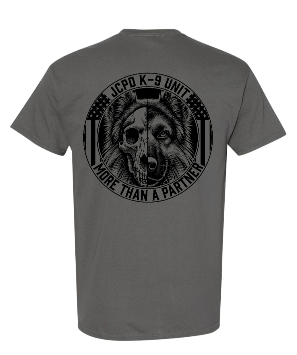 JCPD K9 MORE THAN A PARTNER TSHIRT