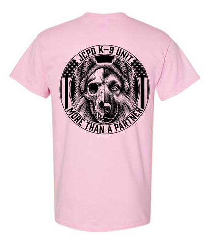 JCPD K9 MORE THAN A PARTNER TSHIRT