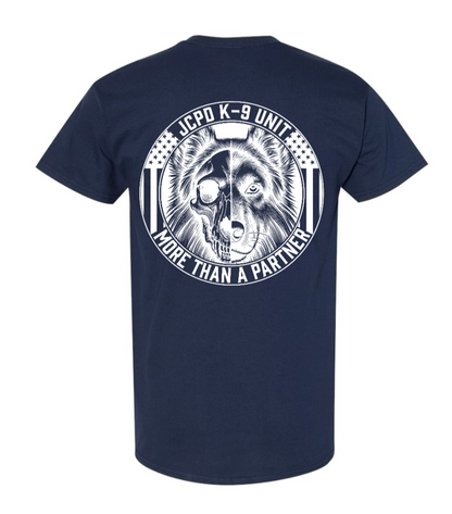JCPD K9 MORE THAN A PARTNER TSHIRT