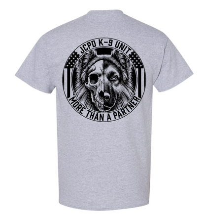 JCPD K9 MORE THAN A PARTNER TSHIRT