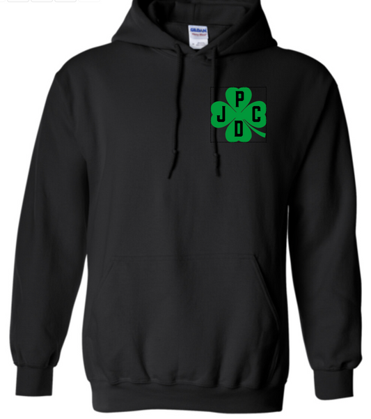 JERSEY CITY POLICE SHAMROCK HOODED SWEATSHIRT